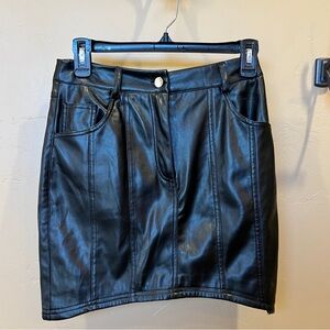 Leather Skirt 🖤